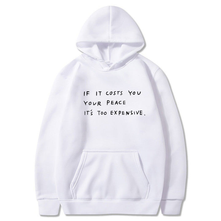Damen Kapuzensweater mit inspirierendem Spruch und bequemer Passform Drune