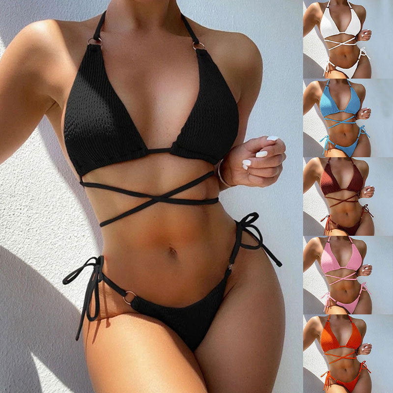 Damen Bikiniset mit verspieltem Schmetterlingsdesign Drune