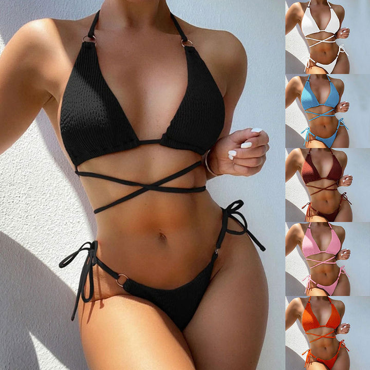 Damen Bikiniset mit verspieltem Schmetterlingsdesign Drune