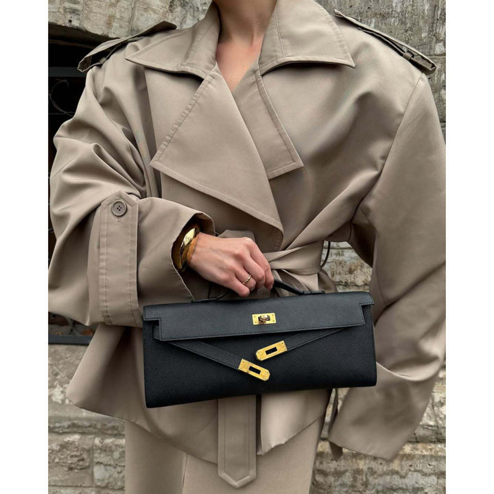 Damen Übergröße Trenchcoat Drune