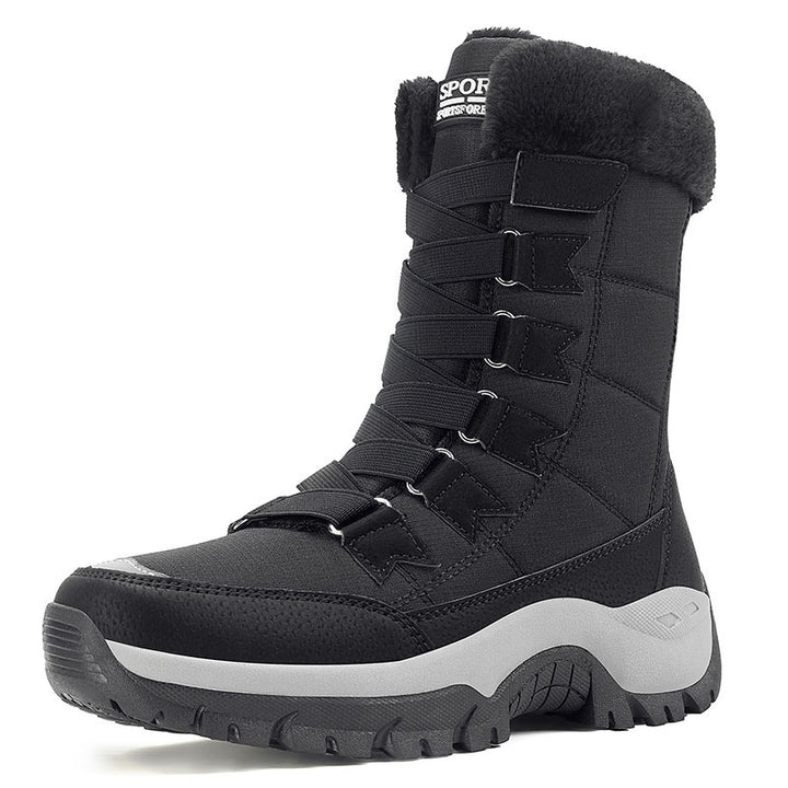 Damen Wetterfeste Winterstiefel mit isolierendem Innenfutter und rutschfester Sohle Drune