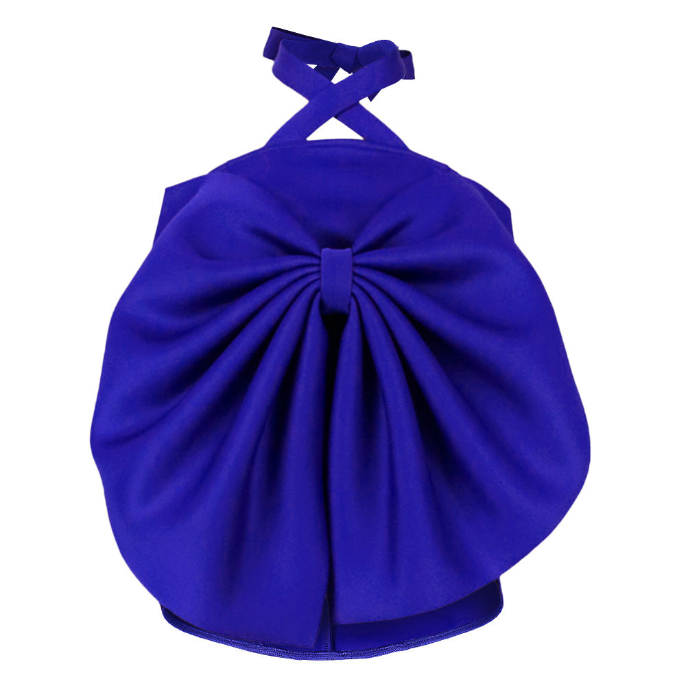 Damen Extravagantes Top mit voluminösem Schleifen-Design Drune