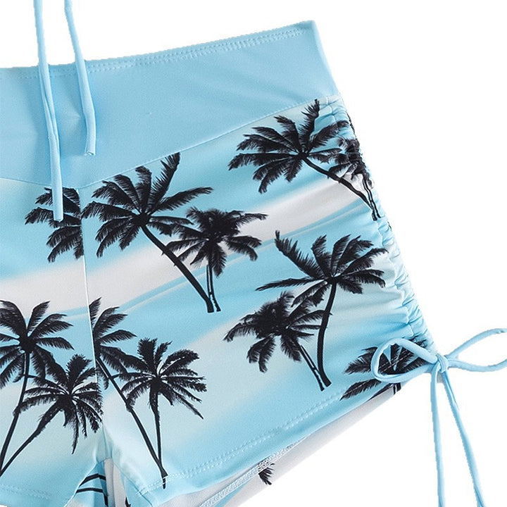 Damen Sportliches Bikiniset mit verstellbaren Trägern Drune
