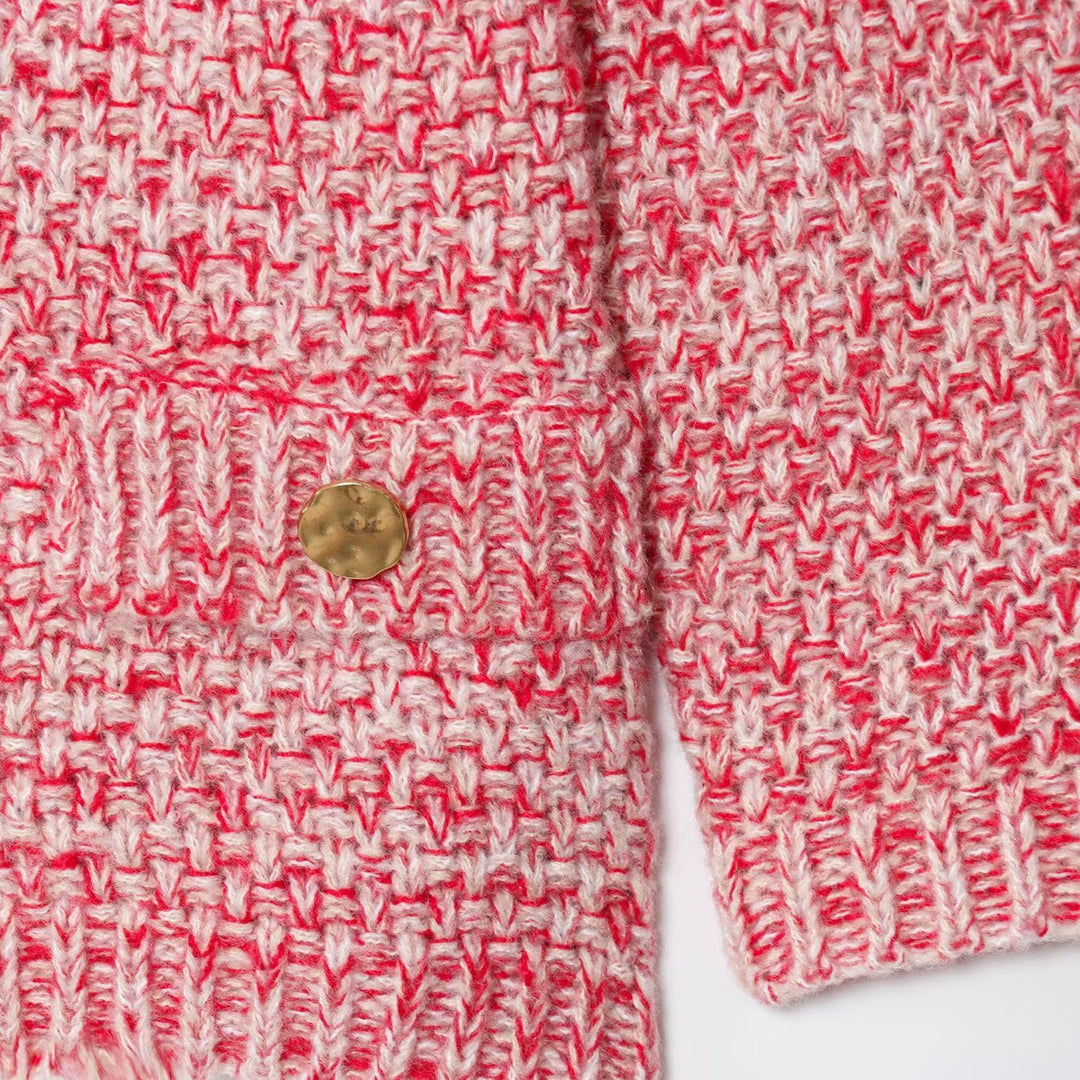 Damen Strickjacke mit Knopfdetails und gemütlicher Passform Drune