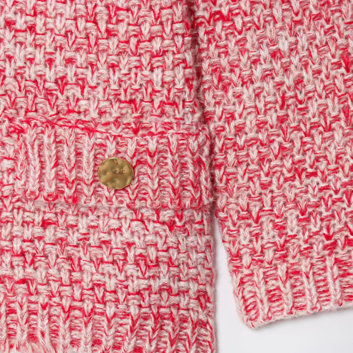 Damen Strickjacke mit Knopfdetails und gemütlicher Passform Drune