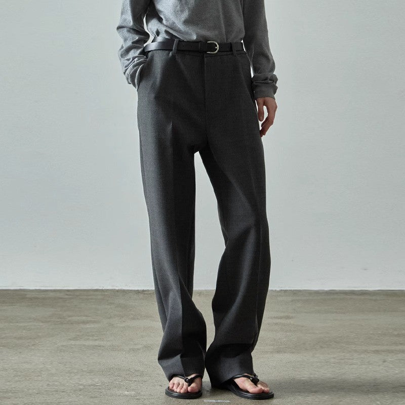 Damen Elegante und bequeme Hochbundhose mit weitem Bein Drune