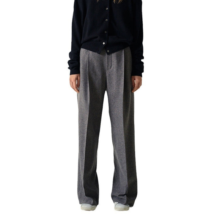 Damen elegante weite Anzughose Drune