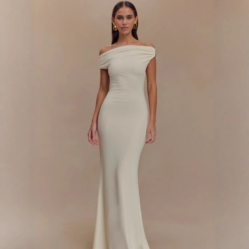 Damen Elegantes Hochzeitskleid Drune