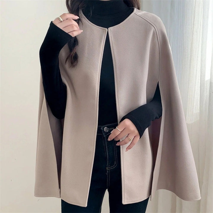 Damen elegante Umhangjacke Drune