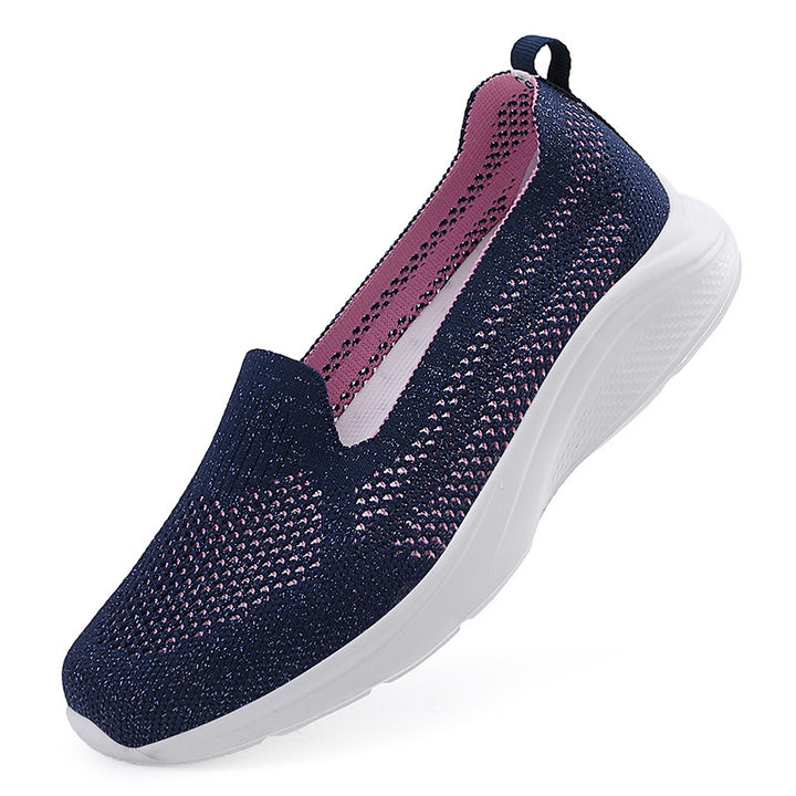 Damen nan nahtloser Sockensneaker mit Memory-Fußbett und flexibler Leichtlaufsohle Drune