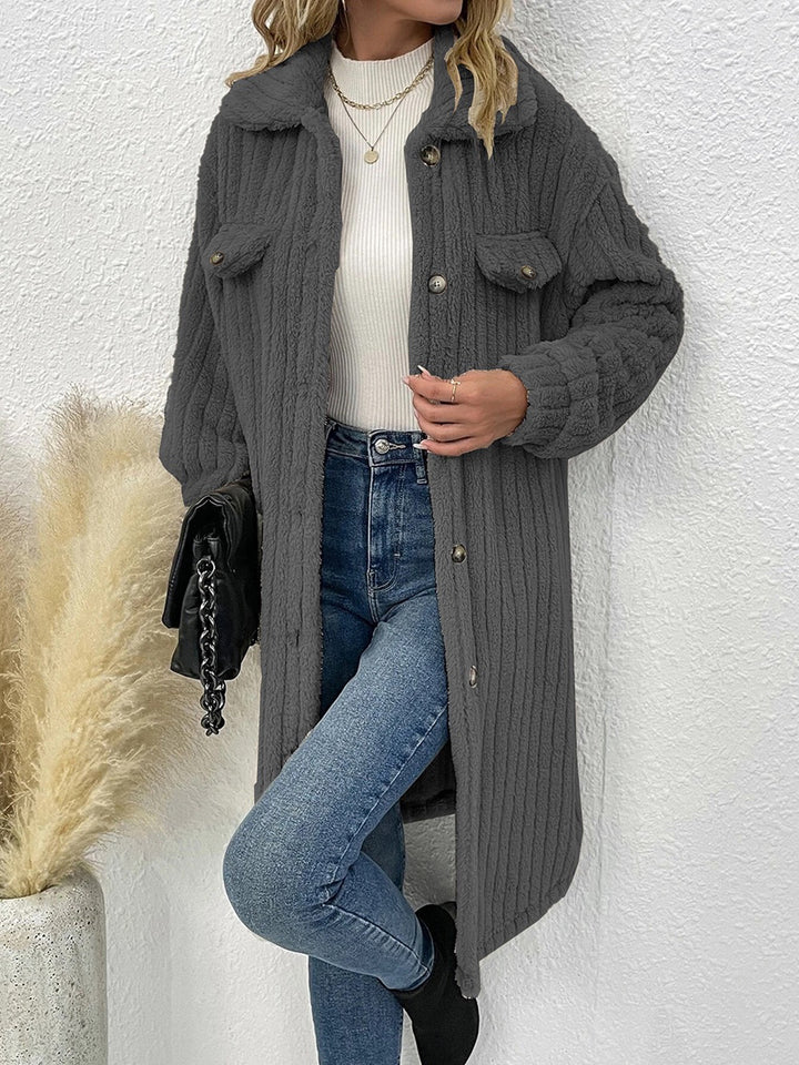 Damen Strickjacke mit soften Texturen und praktischen Taschen Drune
