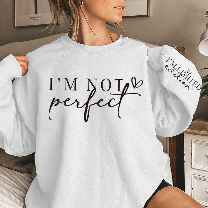 Damen Oversized Sweatshirt mit einzigartigem Statement-Print Drune
