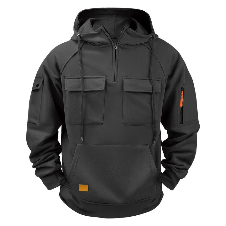 Herren Alltags-Hoodie mit praktischen Taschen Drune
