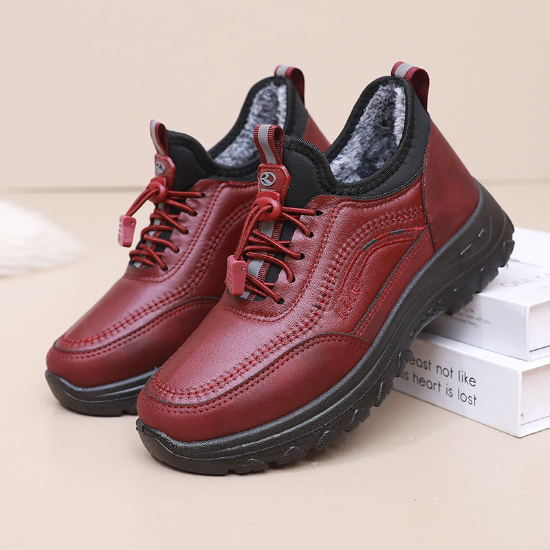 Damen Sportliche und komfortable Wander-Sneaker mit wärmendem Innenfutter Drune