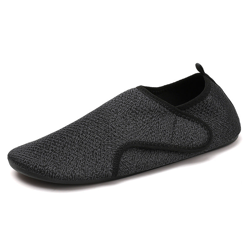 Damen nan nahtloser Strick-Slipper mit ultraflexibler Antirutschsohle Drune