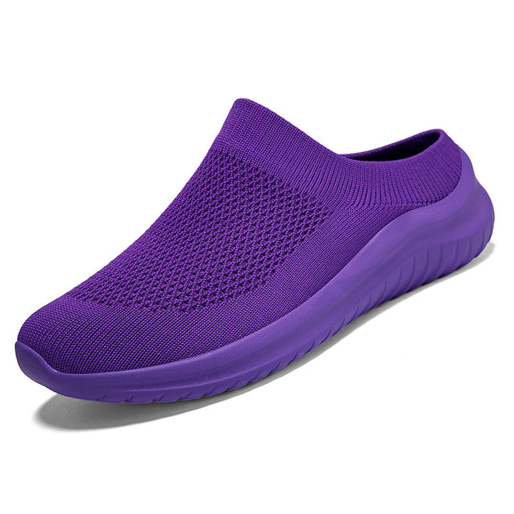 Damen nan Slip-On-Stricktrainer mit sockenhaftem Schaft und ergonomischer Dämpfungssohle Drune