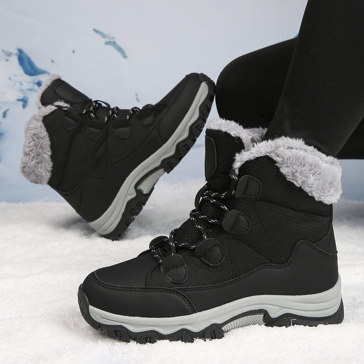 Damen Thermo-Winterstiefel mit isolierendem Futter und rutschfester Sohle Drune