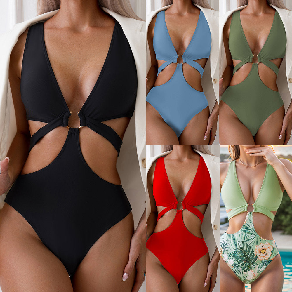 Damen Designer Badeanzug Drune