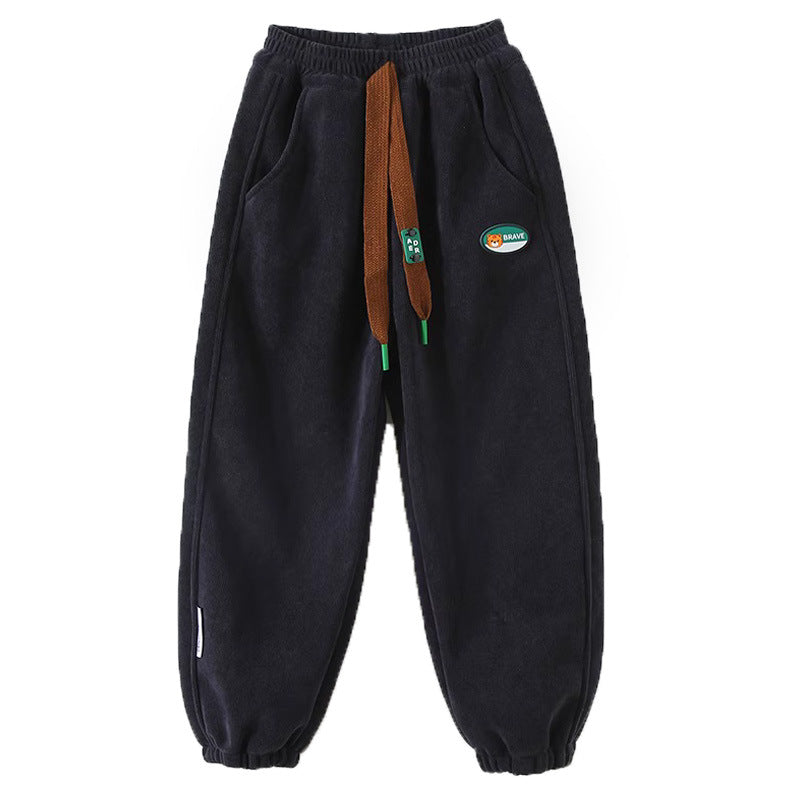 Herren lässige Sporthose mit praktischem Kordelzug und Seitentaschen Drune