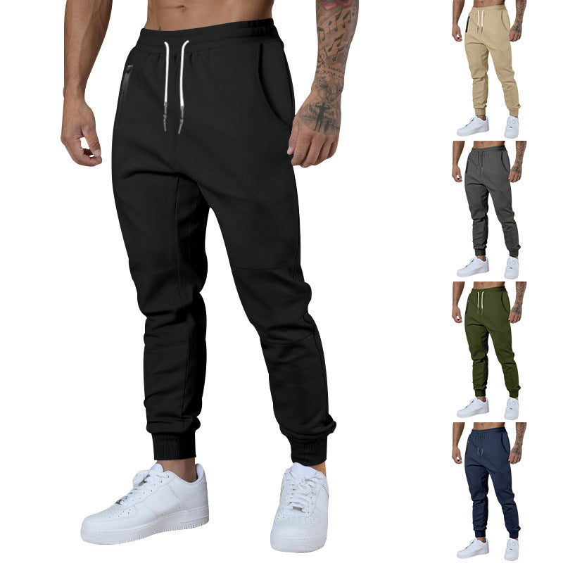 Herren Sportliche Lifestyle-Jogginghose mit elastischem Bund und praktischen Taschen Drune