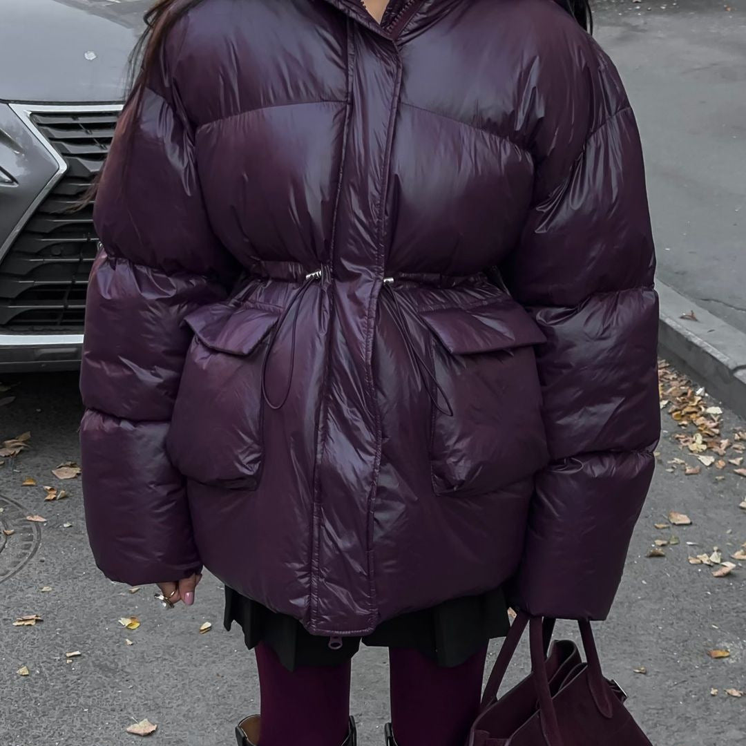 Damen warme Steppjacke Drune