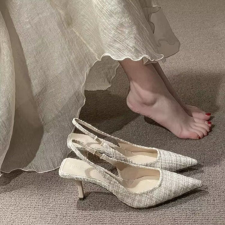 Damen Slingback-Pumps mit elegantem spitz zulaufendem Design und komfortablem Absatz Drune