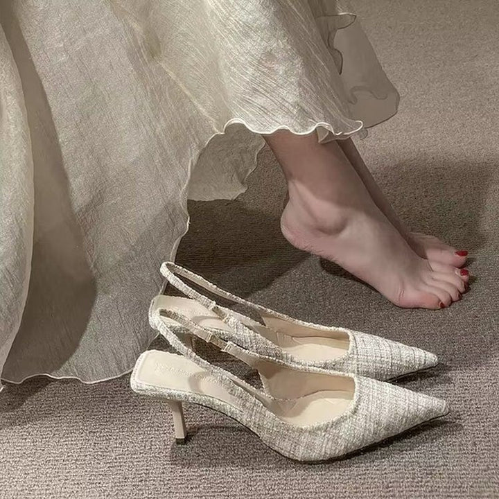 Damen Slingback-Pumps mit elegantem spitz zulaufendem Design und komfortablem Absatz Drune