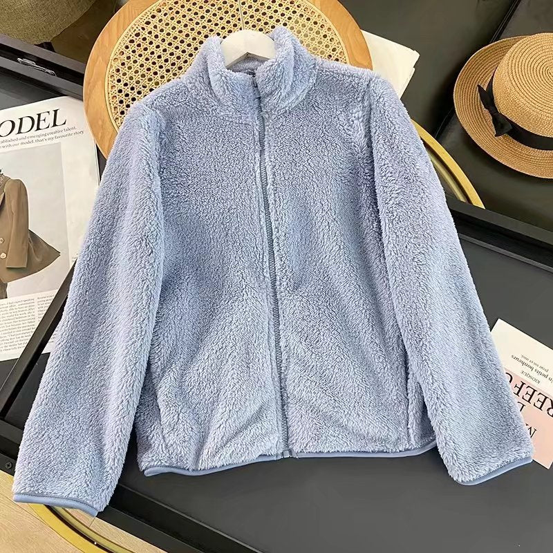 Damen Fleecejacke mit hohem Kragen und weichem Innenfutter Drune