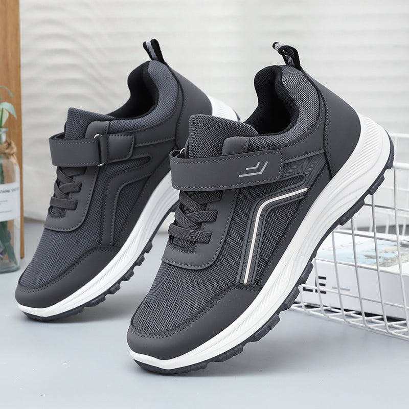 Damen nan Sportlicher Klett-Sneaker mit atmungsaktivem Mesh und dämpfender EVA-Sohle Drune