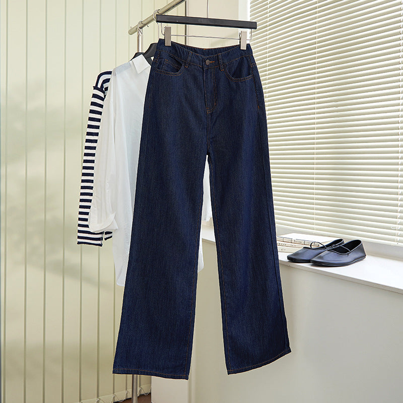 Damen weite Jeans im lockeren Schnitt Drune