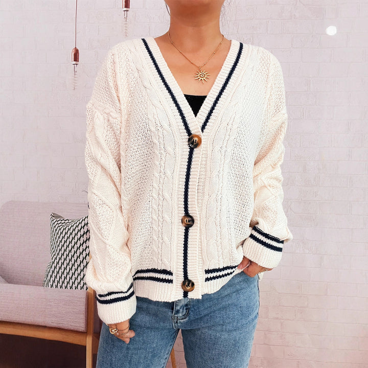 Damen Strickjacke mit auffälligen Stern-Detail Drune
