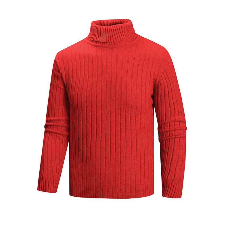 Herren Strickpullover mit Stehkragen Drune