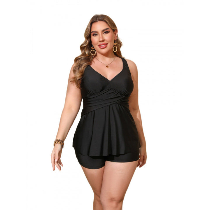 Damen Tankini-Set mit modernem Schnitt und schmeichelndem Oberteil Drune