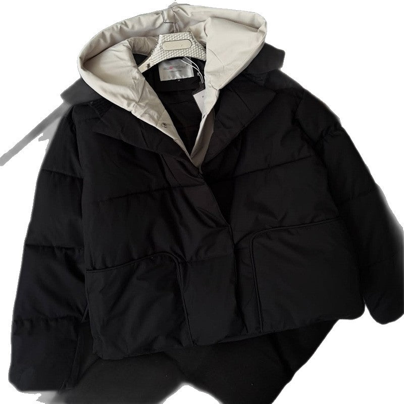 Damen Steppjacke mit großzügiger Kapuze und modernem Schnitt Drune