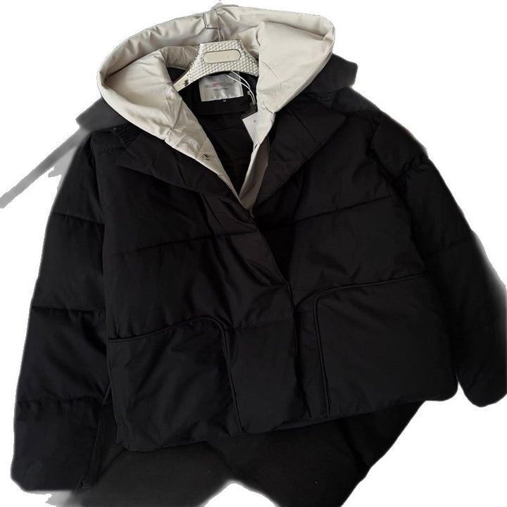Damen Steppjacke mit großzügiger Kapuze und modernem Schnitt Drune