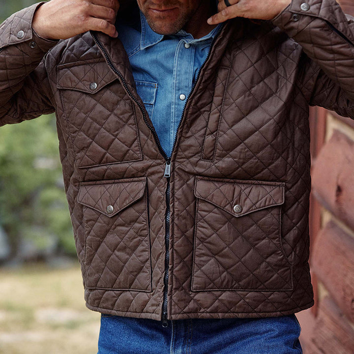 Herren gesteppte Freizeitjacke Drune