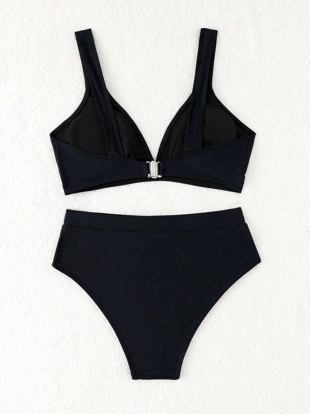 Damen Hochgeschnittenes Bikini-Set mit vorgeformtem Oberteil Drune