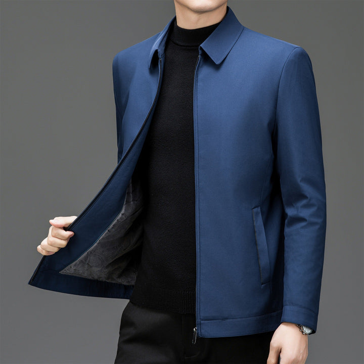 Herren Übergangsjacke mit modernem Design und praktischen Reißverschlusstaschen Drune