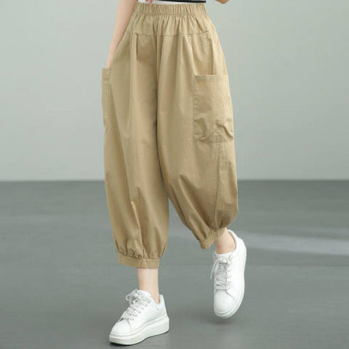 Damen lockere Cargo-Hose Drune