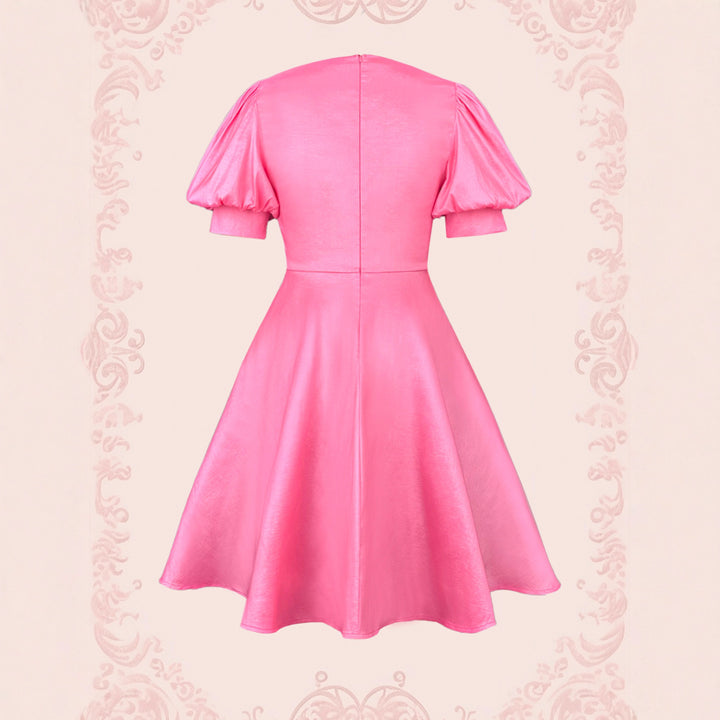 Damen festliches Kleid mit herzförmigem Oberteil und taillierter Silhouette Drune