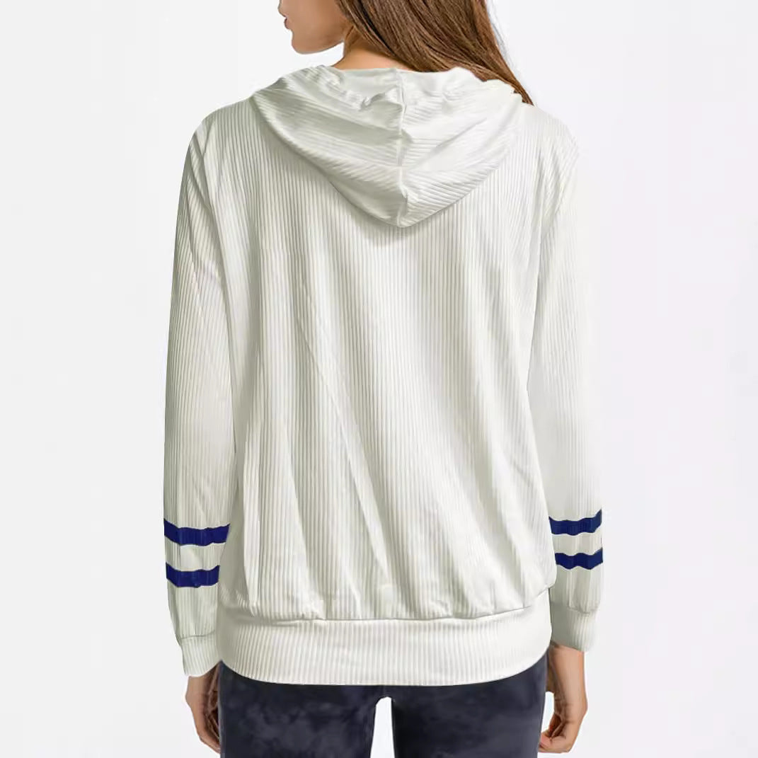 Damen Freizeit Sweatshirt mit maritimem Anker-Design Drune
