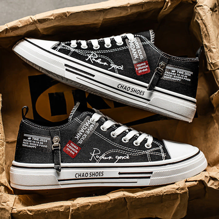 Damen lässige Sneakers mit hochwertiger Textiloberfläche und rutschfester Sohle Drune