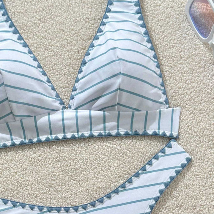 Damen Triangel-Bikini mit elegantem Rüschendetail Drune