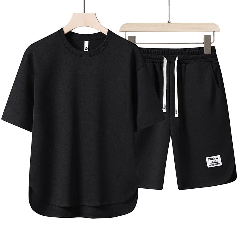 Damen lässiges Sport-Set mit praktischem Kordelzug und atmungsaktivem Material Drune