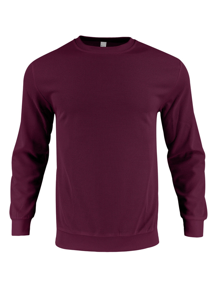 Herren hochwertiger Langarmpullover Drune