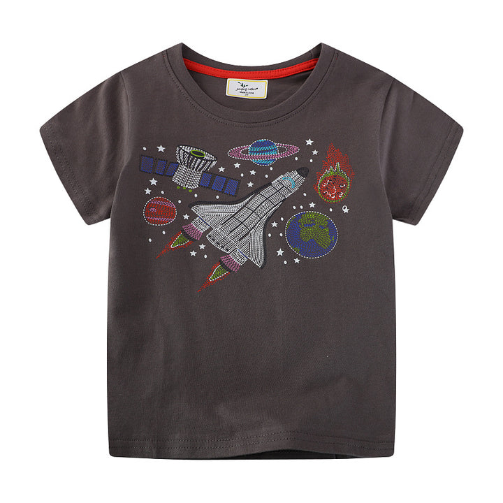 Jungen T-Shirt mit aufregendem Weltraum-Motiv Drune