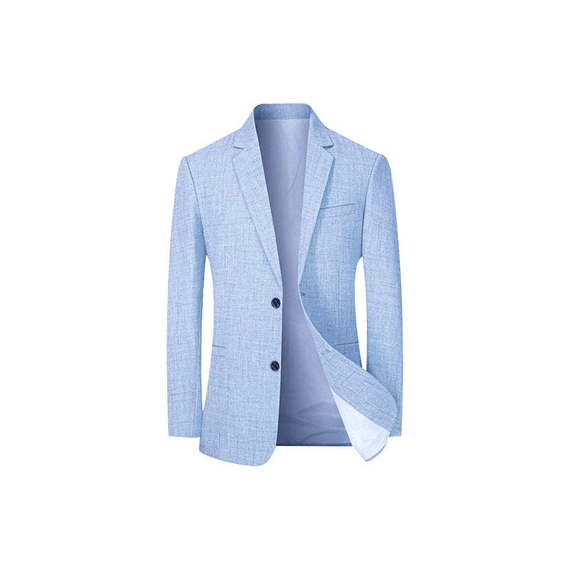 Herren eleganter strukturierten Blazer Drune