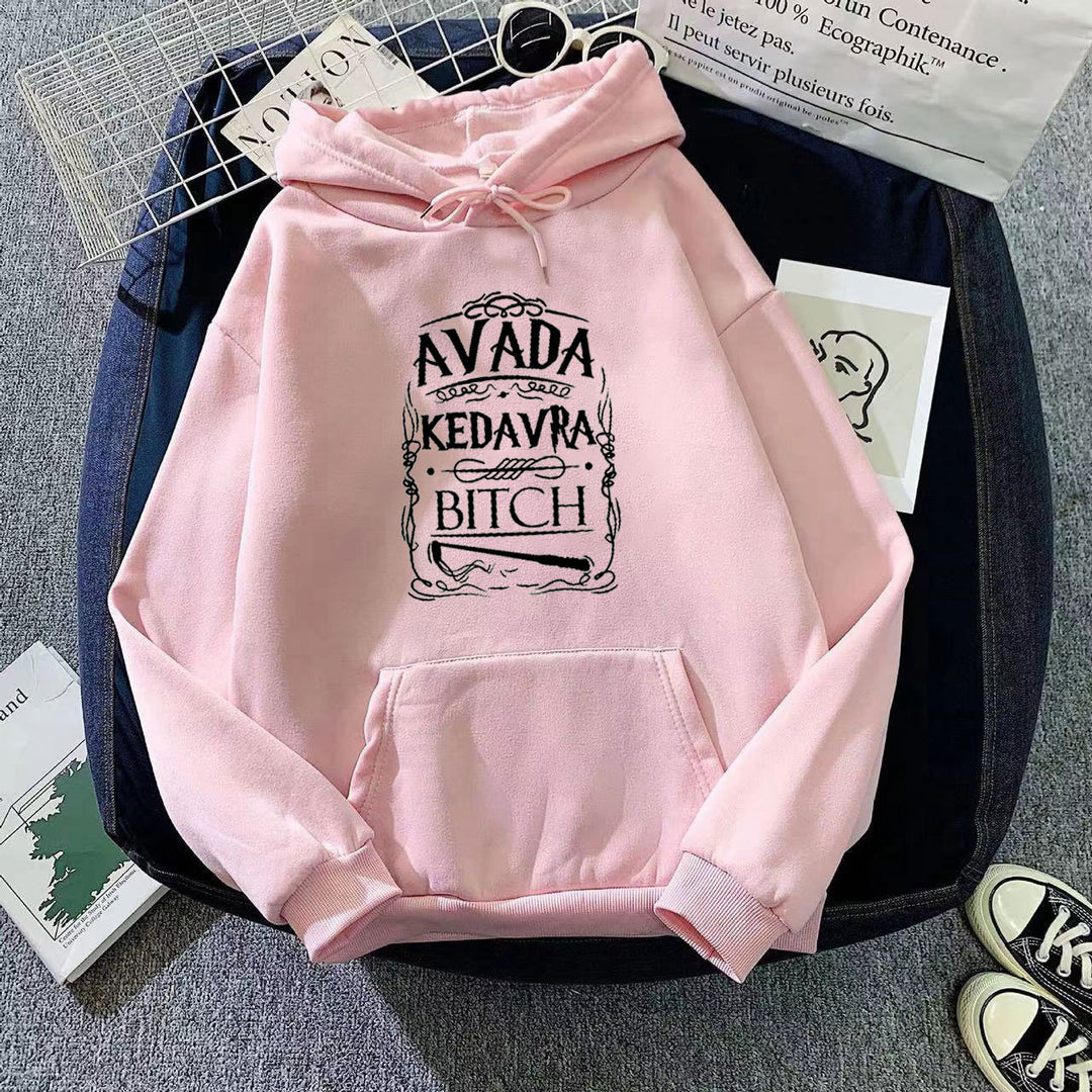 Damen Kapuzenpullover mit kreativen Grafikdesign Drune