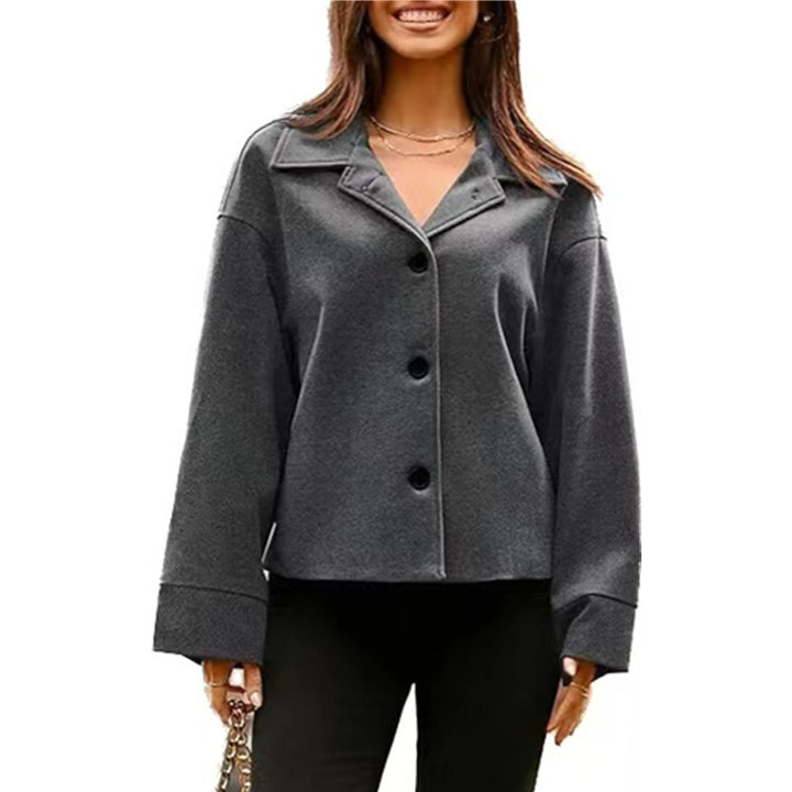 Damen oversized Blazerjacke mit modernen Details und lässigem Schnitt Drune