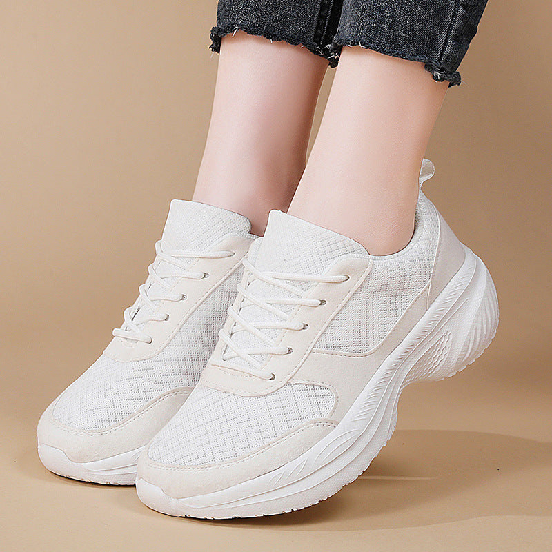 Damen Sportliche Laufschuhe mit atmungsaktivem Mesh-Obermaterial und dämpfender Sohle Drune